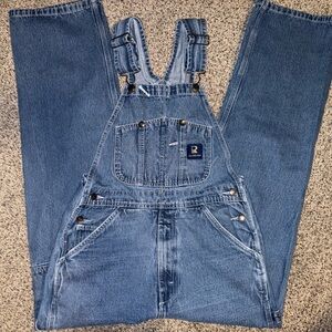 Real Work Wear Men’s Denim Overalls 34/32